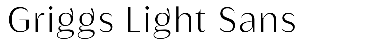 Griggs Light Sans